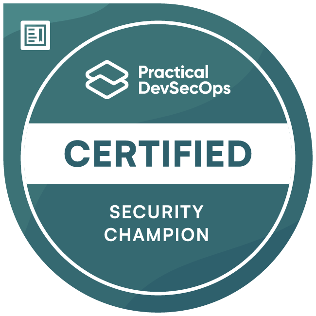 Badge Certified Security Champion