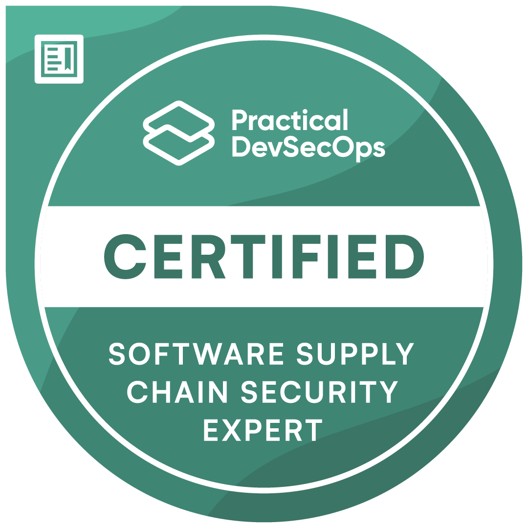 Badge Certified Software Supply Chain Security Expert